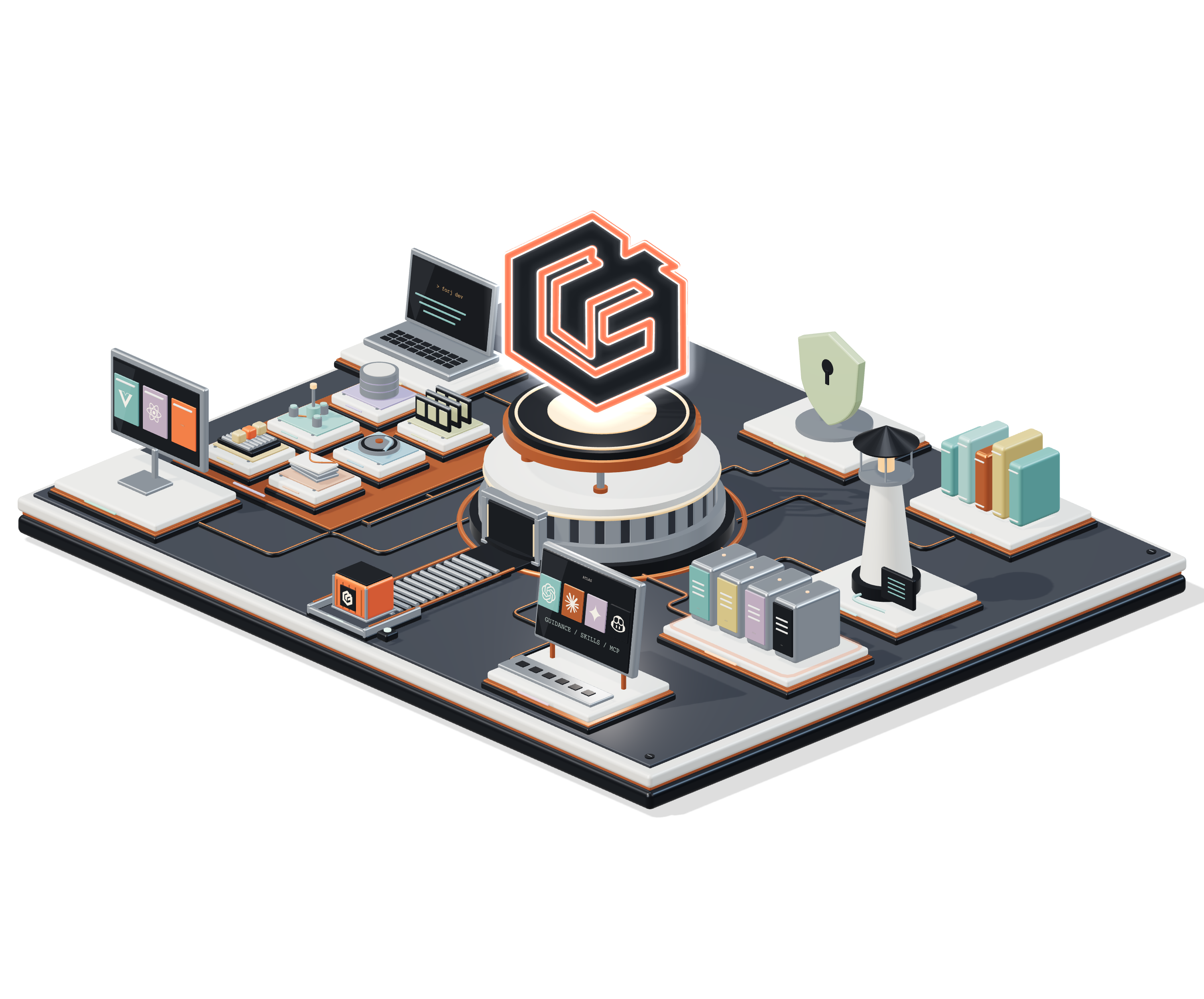 GoForj Foundry connects the application stack around one Go app